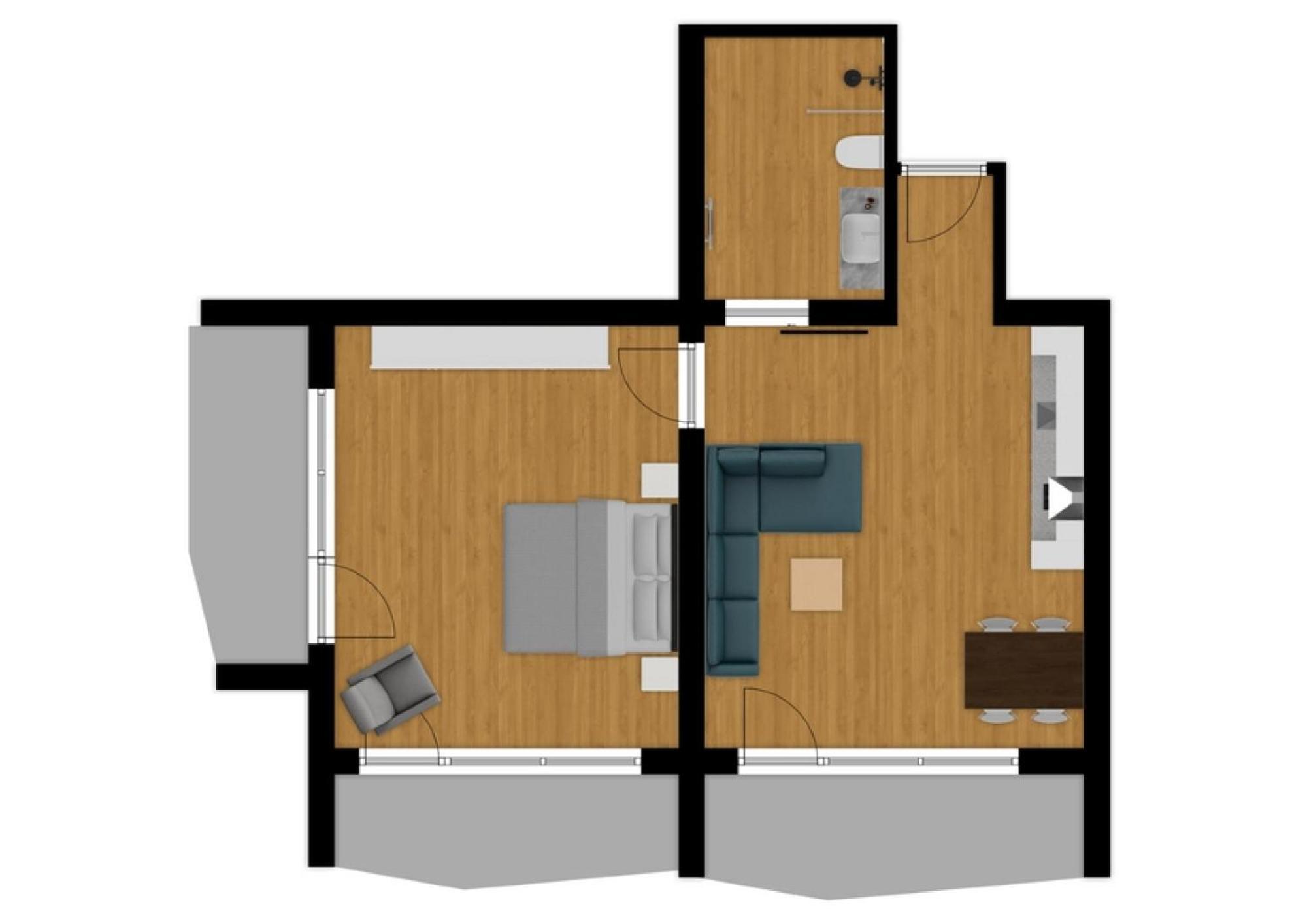 Herzblut Wohlfuehl Appartements Оец Стая снимка